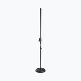 On-Stage Quik-Release Round-Base Mic Stand (MS7201QRB) | MaxStrata®