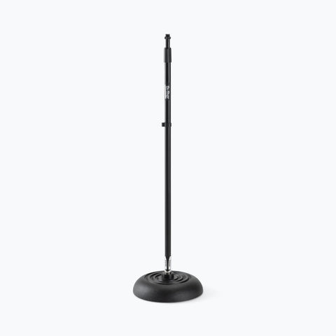 On-Stage Quarter-Turn Round-Base Mic Stand (MS7201QTR) | MaxStrata®