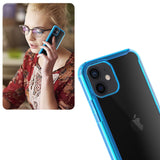 Reiko iPhone 12 Mini Bumper Case in Blue | MaxStrata