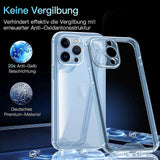 Reiko High Quality 2X Clean PC & TPU Bumper Case in Clear for Apple iPhone 14 Pro | MaxStrata