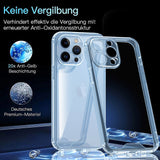 Reiko High Quality 2X Clean PC & TPU Bumper Case in Clear for Apple iPhone 14 Pro Max | MaxStrata