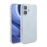 Reiko 2X Clean Clear PC & TPU Bumper Case for Apple iPhone 16 | MaxStrata