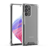 Reiko High Quality 2X Clean PC & TPU Bumper Case in Clear for Sansung Galaxy A53 5G | MaxStrata