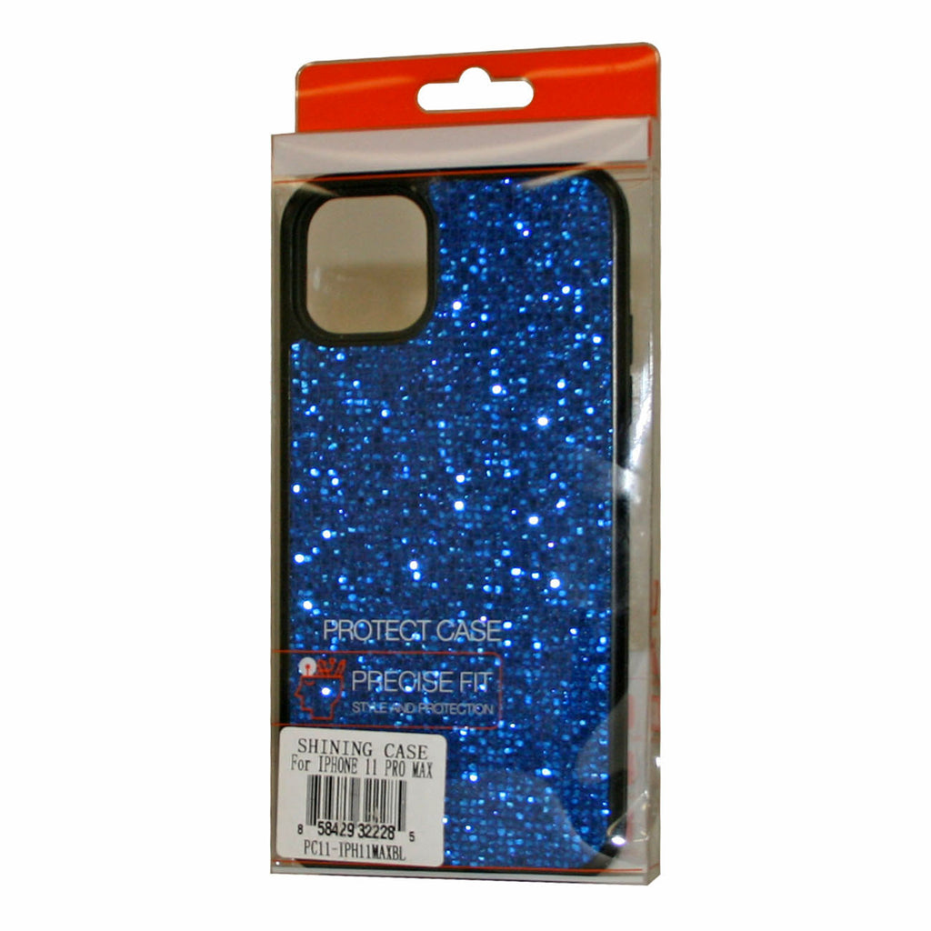 Reiko Diamond Rhinestone Case for Apple iPhone 11 Pro Max in Blue | MaxStrata