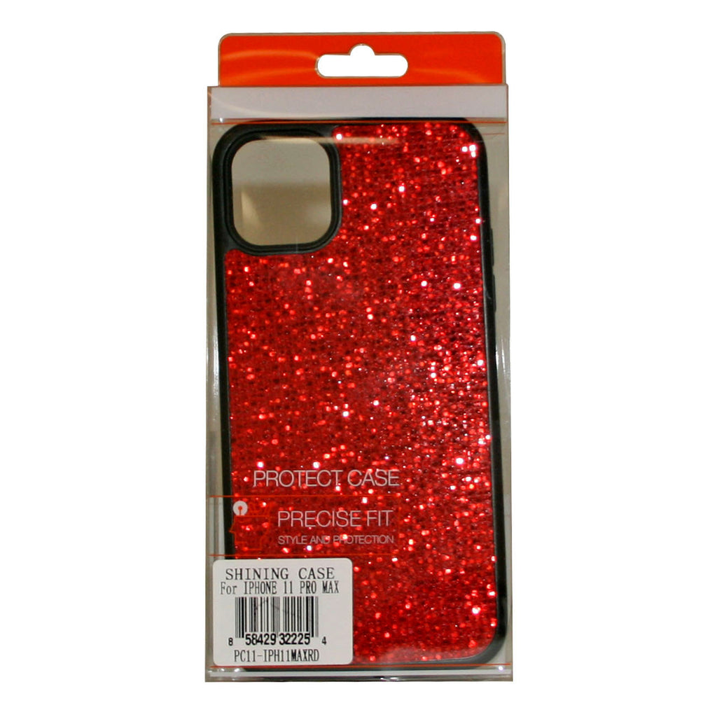 Reiko Diamond Rhinestone Case for Apple iPhone 11 Pro Max in Red | MaxStrata