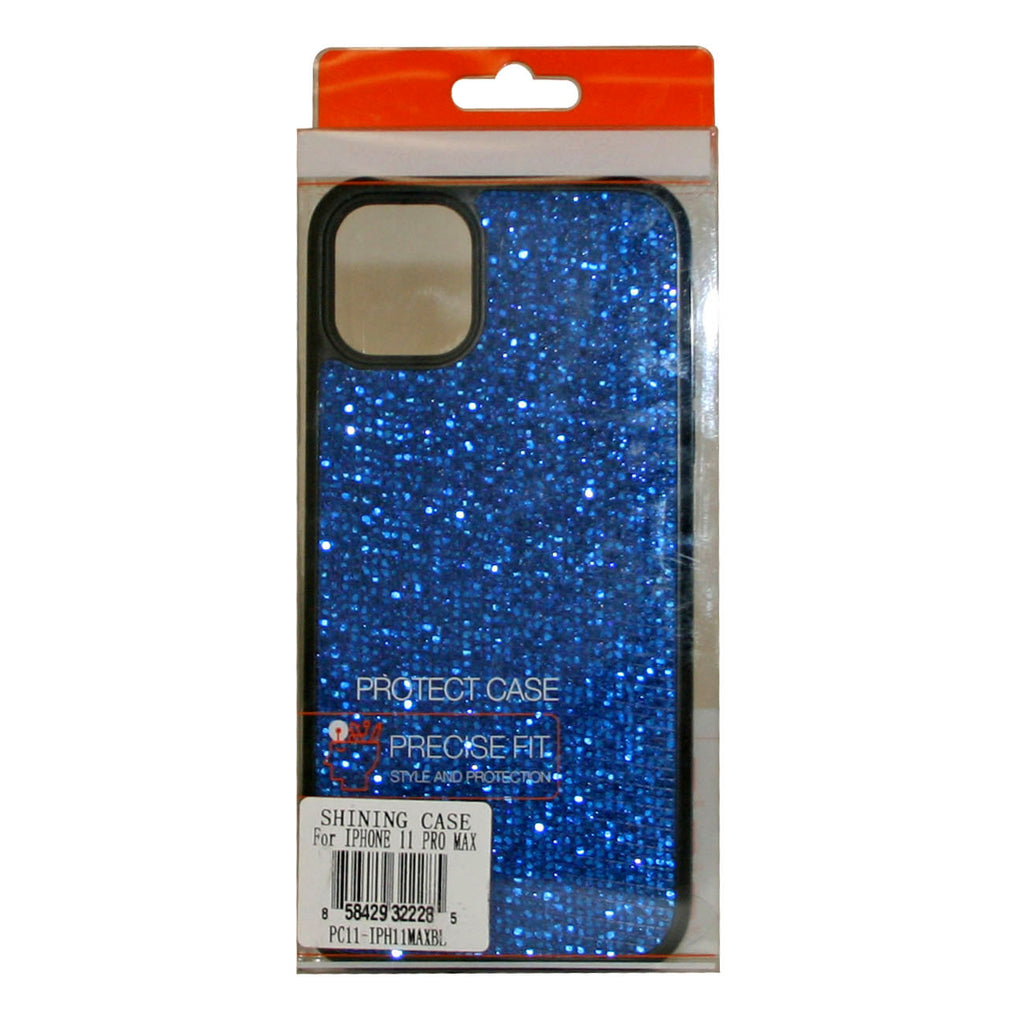 Reiko Diamond Rhinestone Case for Apple iPhone 11 Pro in Blue | MaxStrata