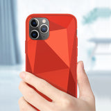 Reiko Apple iPhone 11 Pro Max Apple Diamond Cases in Red | MaxStrata