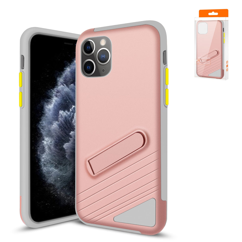 Reiko Apple iPhone 11 Pro Armor Cases in Rose Gold | MaxStrata