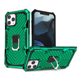 Reiko iPhone 12 Mini Kickstand Anti-Shock & Anti Falling Case in Green | MaxStrata