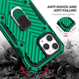 Reiko iPhone 12 Mini Kickstand Anti-Shock & Anti Falling Case in Green | MaxStrata