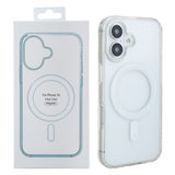 Reiko Magnetic Wireless Charging TPU Bumper Case for iPhone 16 in Clear | MaxStrata