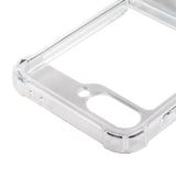 Reiko Magnetic Wireless Charging TPU Bumper Case for Z Flip 6 in Clear | MaxStrata