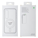 Reiko Magnetic Wireless Charging TPU Bumper Case for Z Fold 6 in Clear | MaxStrata