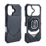 Reiko Kickstand Ring Holder TPU Shockproof Case for iPhone 16 | MaxStrata