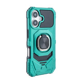 Reiko Kickstand Ring Holder TPU Shockproof Case for iPhone 16 | MaxStrata