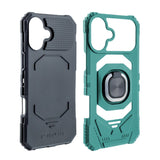 Reiko Kickstand Ring Holder TPU Shockproof Case for iPhone 16 Plus | MaxStrata