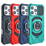 Reiko Kickstand Ring Holder TPU Shockproof Case for iPhone 16 Pro Max | MaxStrata