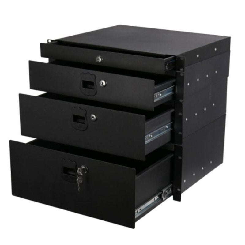 On-Stage 2U Locking Rack Drawer (RDL2000) | MaxStrata®