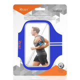 Reiko Running Sports Armband for iPhone 7/ 6/ 6S or 5 Inches Device in Blue (5X5 Inches) | MaxStrata