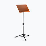 On-Stage Music Stand w/ Wide Rosewood Bookplate (SM7312W) | MaxStrata®