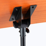 On-Stage Music Stand w/ Wide Rosewood Bookplate (SM7312W) | MaxStrata®