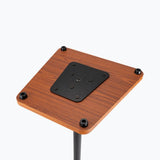 On-Stage Wood Studio Monitor Stands (Rosewood, Pair) (SMS7500RB) | MaxStrata®