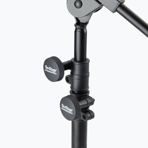 On-Stage Hex-Base Studio Boom Mic Stand (SMS7650) | MaxStrata®