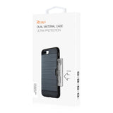 Reiko Coolpad Defiant Slim Armor Hybrid Case with Card Holder in Black | MaxStrata