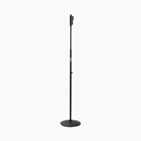 On-Stage Production-Grade One-Handed Mic Stand with Round Base (TMP-MS9510) | MaxStrata®