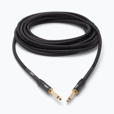 On-Stage Production-Grade Braided Instrument Cables (Straight to Straight) 15 ft (TMP-OSPRO-ICS-15) | MaxStrata®