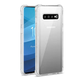 Reiko Samsung Galaxy S10 Clear Bumper Case with Air Cushion Protection | MaxStrata