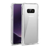 Reiko Samsung Galaxy S10 Lite (S10E) Clear Bumper Case with Air Cushion Protection | MaxStrata