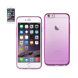 Reiko iPhone 6 Plus Frame Gradient Clear Glitter Case in Purple | MaxStrata