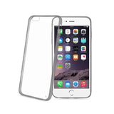 Reiko iPhone 6 Plus/ 6S Plus Clear Back Frame Bumper Case in Gray | MaxStrata