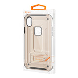 Reiko Apple iPhone XS Case with Kickstand in Gold | MaxStrata