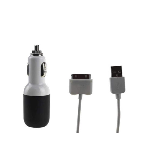 Reiko Apple iPhone 3G/3GS USB Car Charger -Black | MaxStrata