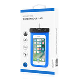 Reiko Waterproof Case for iPhone 6 Plus/ 6S Plus/ 7 Plus or 5.5 Inch Devices with Wrist Strap in Blue | MaxStrata