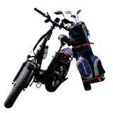 GolfEbikes Golf eBike with Bag Carrier Attachment - UL2849, Foldable & Comfortable Ride | MaxStrata®