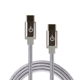 CableLinx Elite 72" USB-C to USB-C Charge & Sync Braided Cable | MaxStrata®