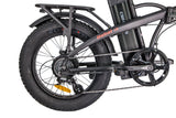 GlareWheel Rebel EB-RE Black Foldable Electric Bike - Up to 28MPH | MaxStrata®