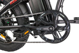 GlareWheel Rebel EB-RE Black Foldable Electric Bike - Up to 28MPH | MaxStrata®