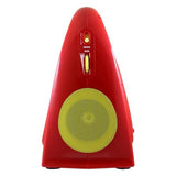 HamiltonBuhl Juke24 - Portable, Digital Jukebox - CD Player & Karaoke Function - Red/Yellow | MaxStrata®