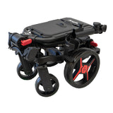 Axglo FlipNGo Pro Golf Push Cart - 4-Wheel - Patented 1-Step Folding System | MaxStrata®