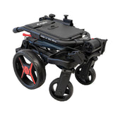 Axglo FlipNGo Pro Golf Push Cart - 4-Wheel - Patented 1-Step Folding System | MaxStrata®