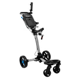 Axglo FlipNGo Pro Golf Push Cart - 4-Wheel - Patented 1-Step Folding System | MaxStrata®