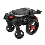 Axglo FlipNGo Pro Golf Push Cart - 4-Wheel - Patented 1-Step Folding System | MaxStrata®