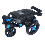 Axglo V2 Golf Push Cart - 3-Wheel - Patented 1-Step Folding System | MaxStrata®