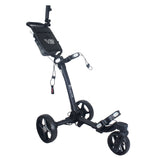 Axglo V2 Golf Push Cart - 3-Wheel - Patented 1-Step Folding System | MaxStrata®