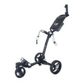 Axglo V2 Golf Push Cart - 3-Wheel - Patented 1-Step Folding System | MaxStrata®