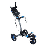 Axglo V2 Golf Push Cart - 3-Wheel - Patented 1-Step Folding System | MaxStrata®